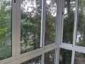 Застекленный балкон с раздвижными створками